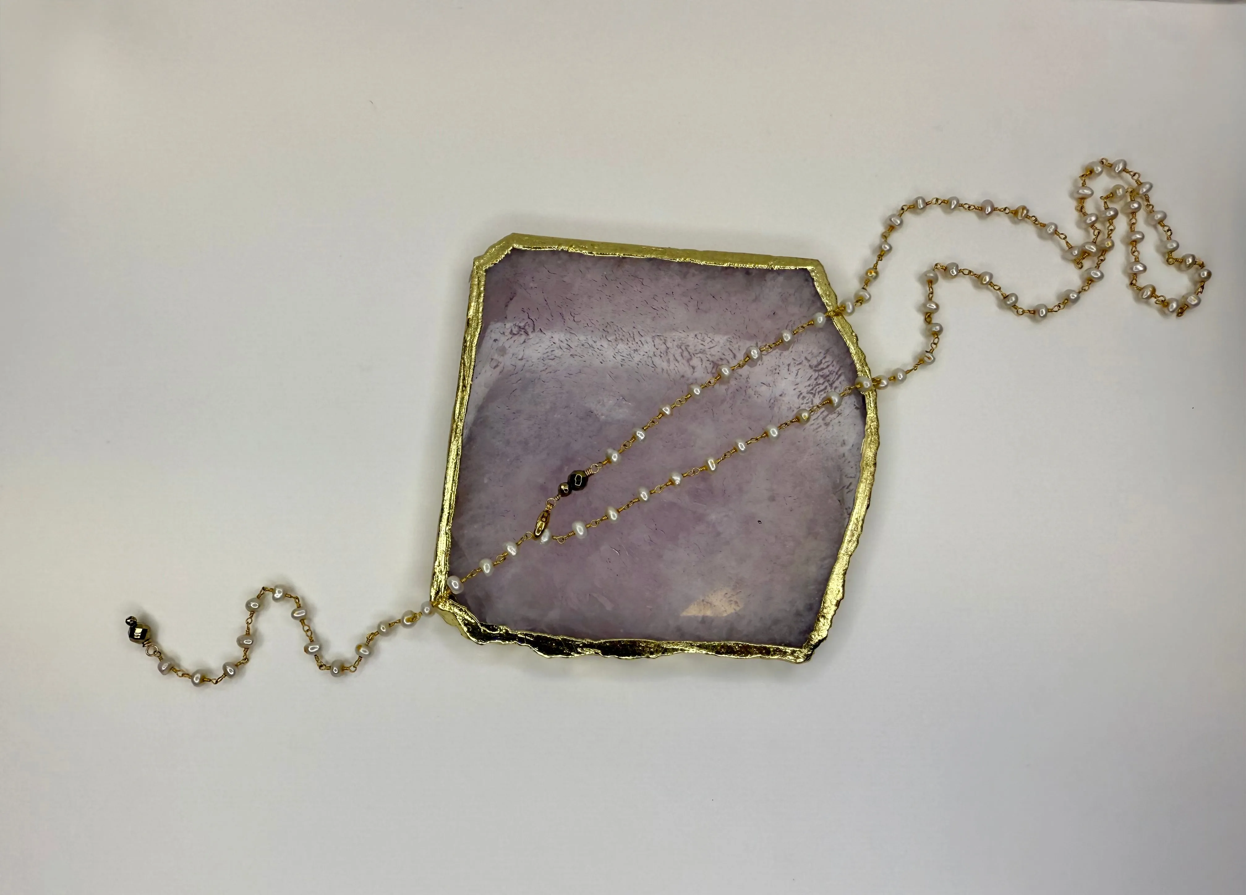 April Martin Lariat Necklace
