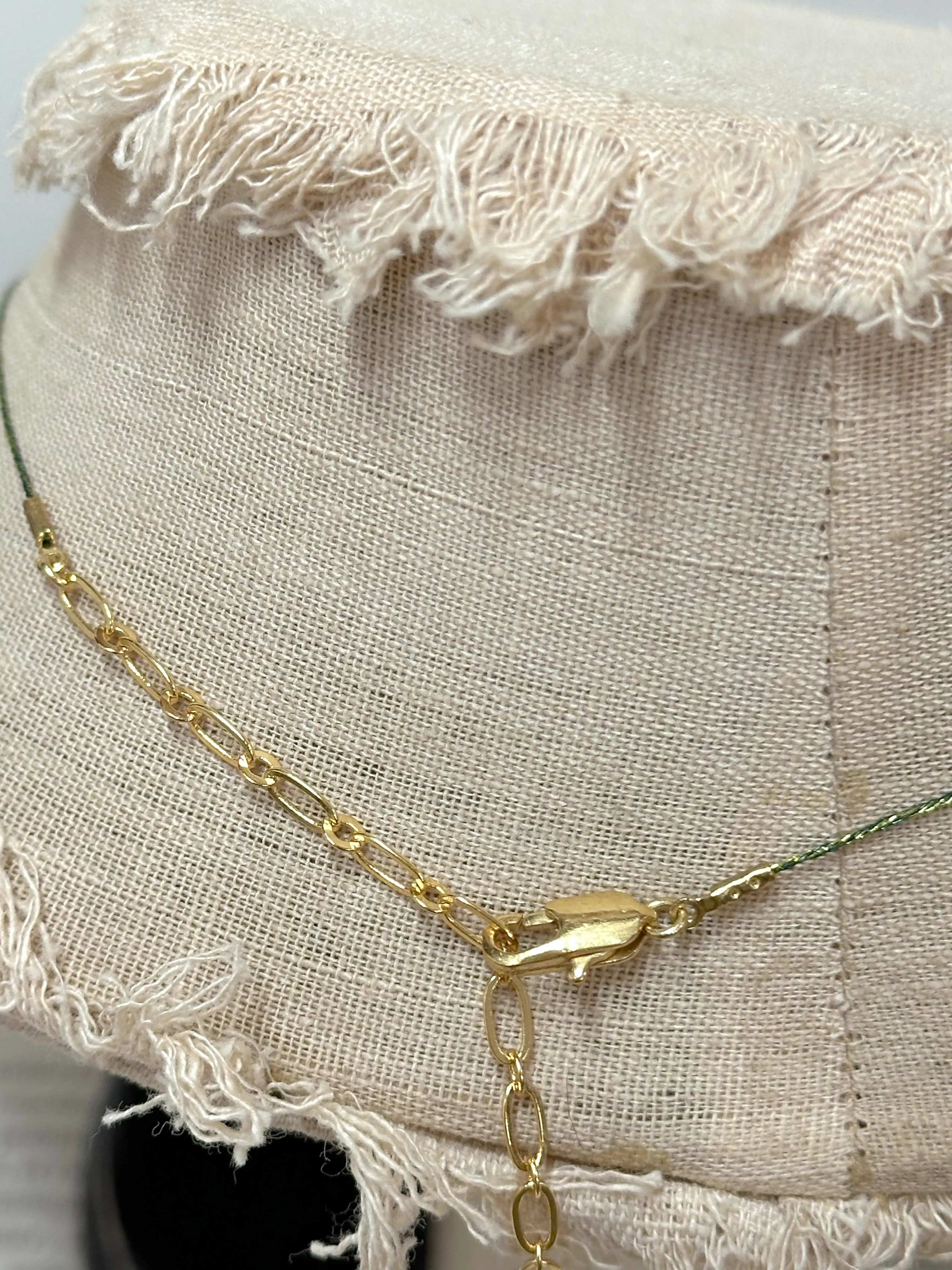 Ayala Bar Delicate Green Viridian Mood Necklace