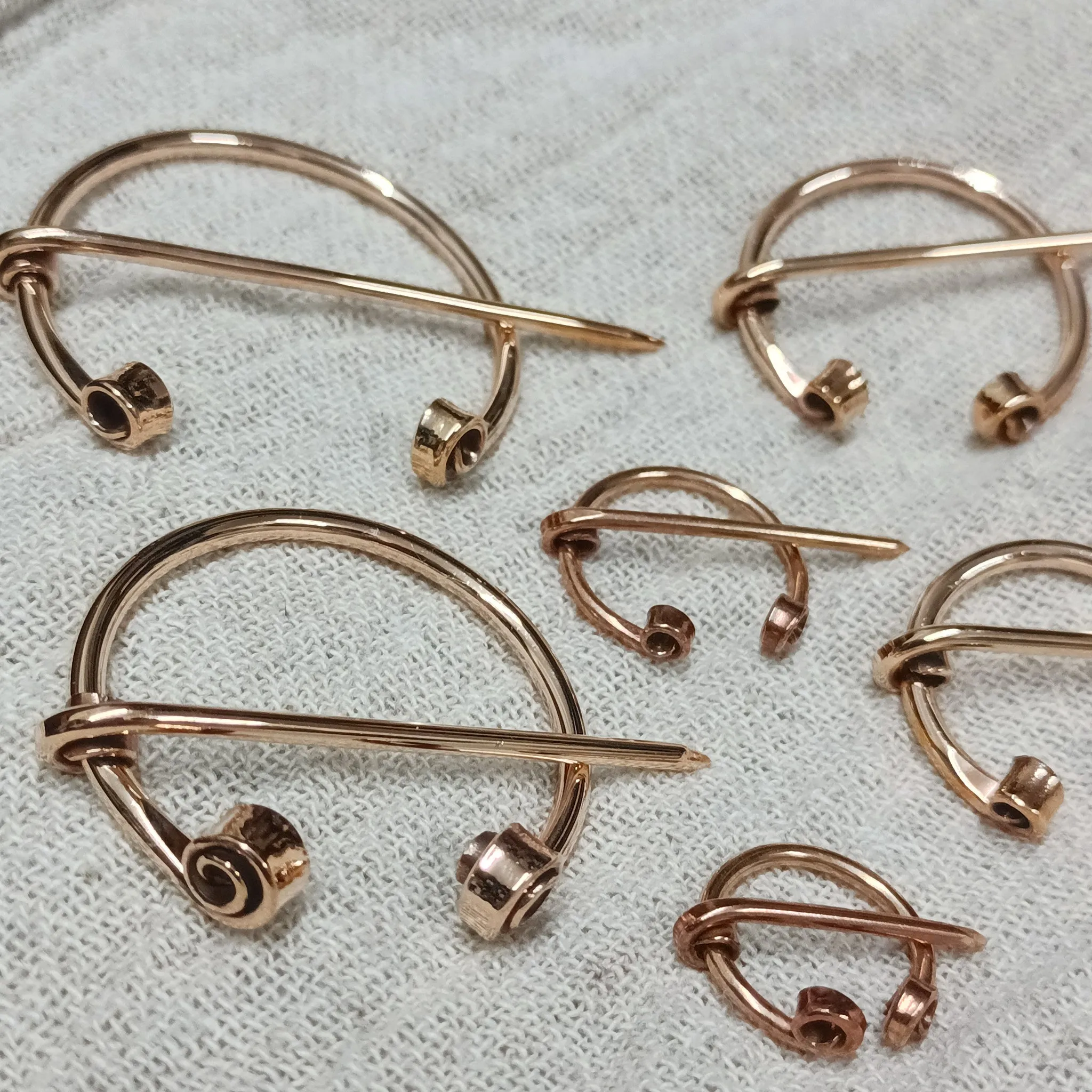 Bronze Clothes Pin / Cloak Pin / Fibula