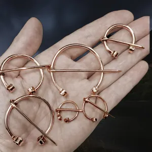 Bronze Clothes Pin / Cloak Pin / Fibula