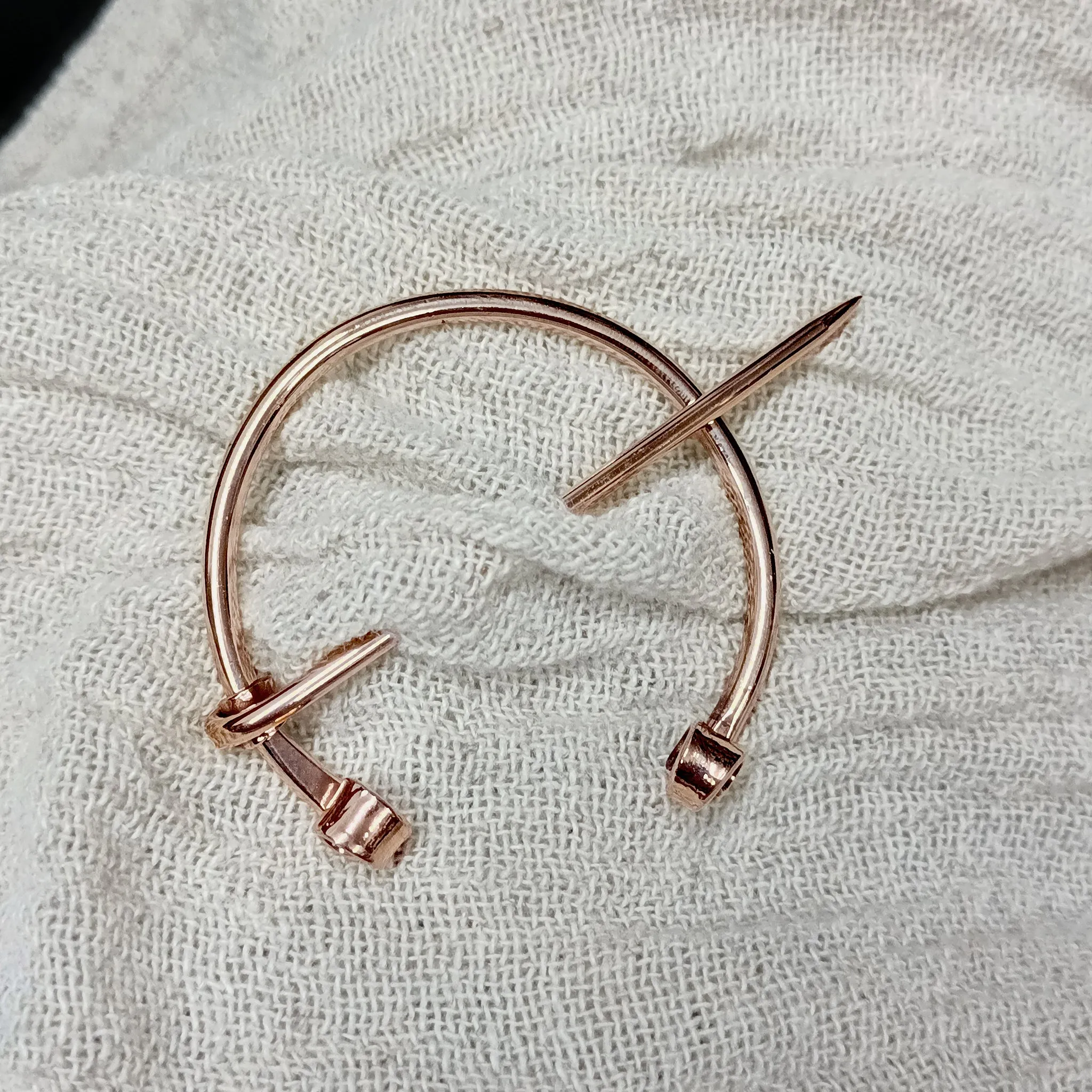 Bronze Clothes Pin / Cloak Pin / Fibula