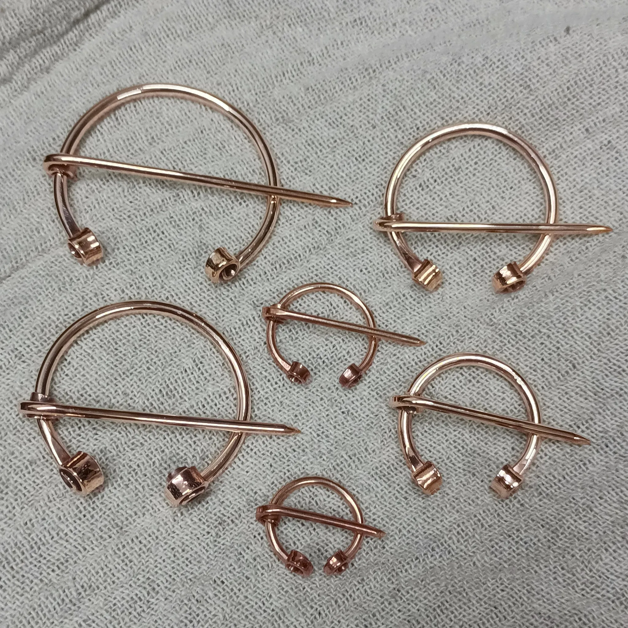 Bronze Clothes Pin / Cloak Pin / Fibula