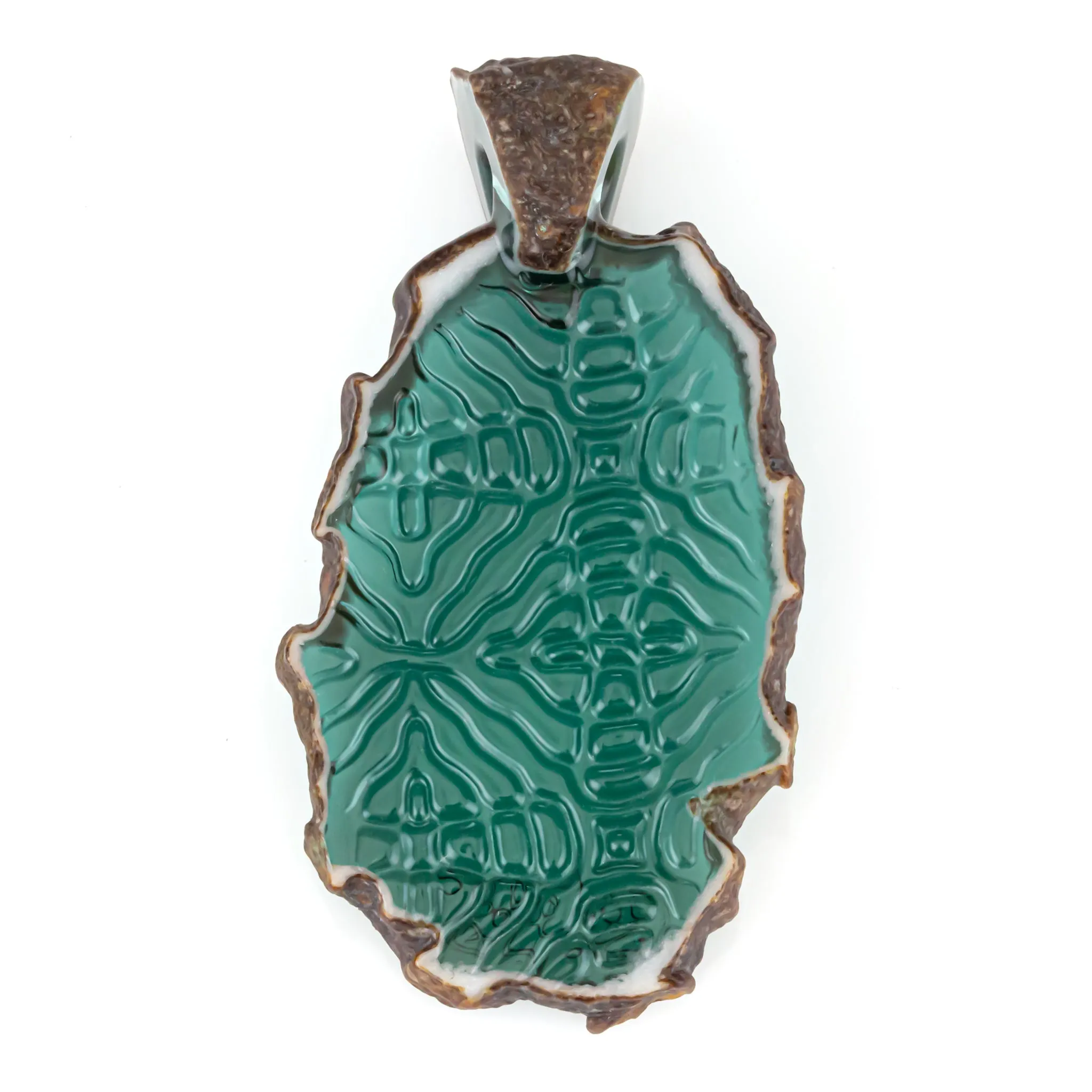 Green-T Stone Cymatics Frequency Slab (Ultramarine)