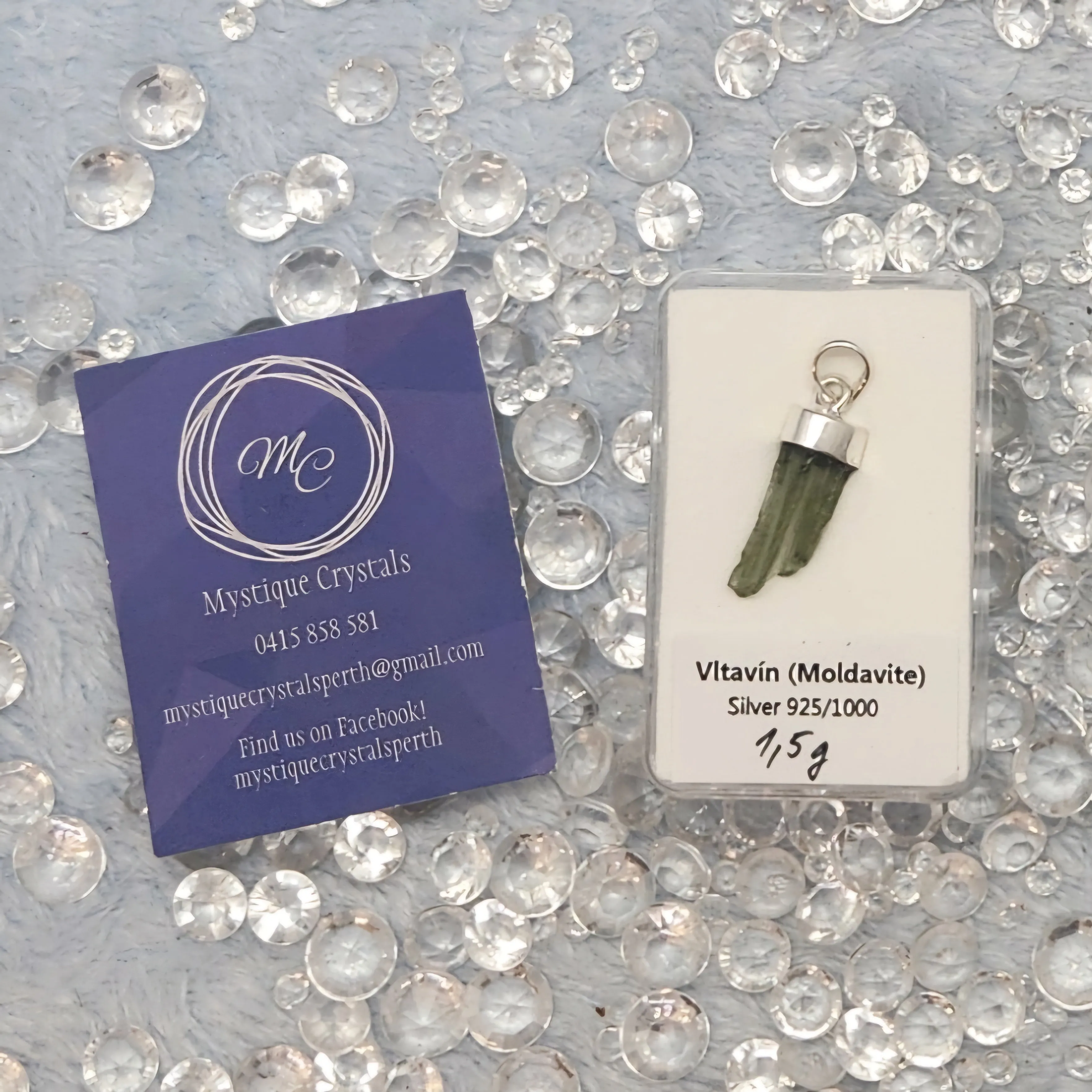 Moldavite Pendants