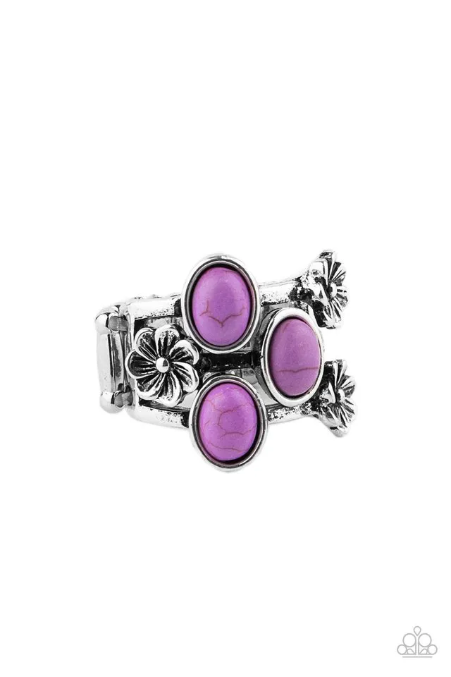 Paparazzi Ring ~ Primitive Paradise - Purple